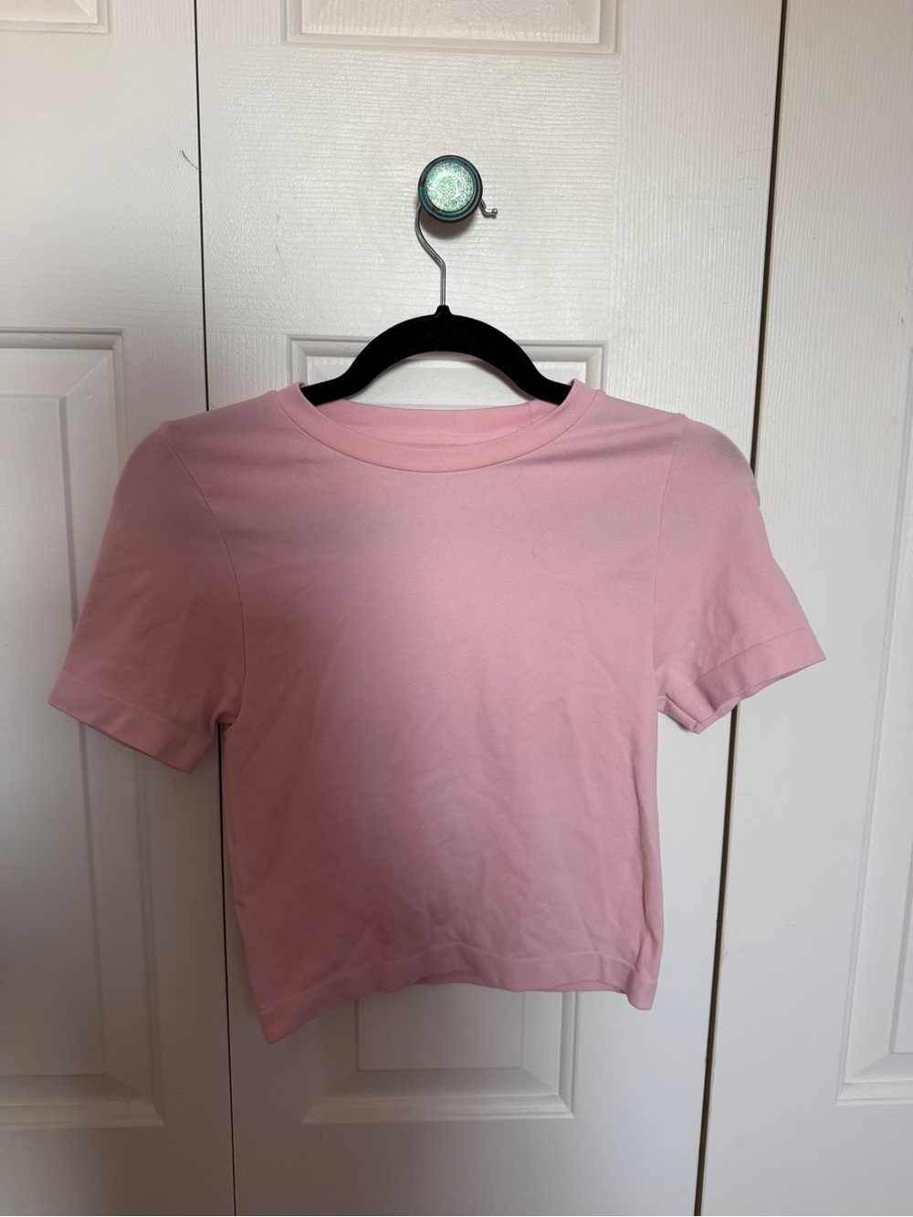 Target Soft Pink Short-Sleeve Crop Tee